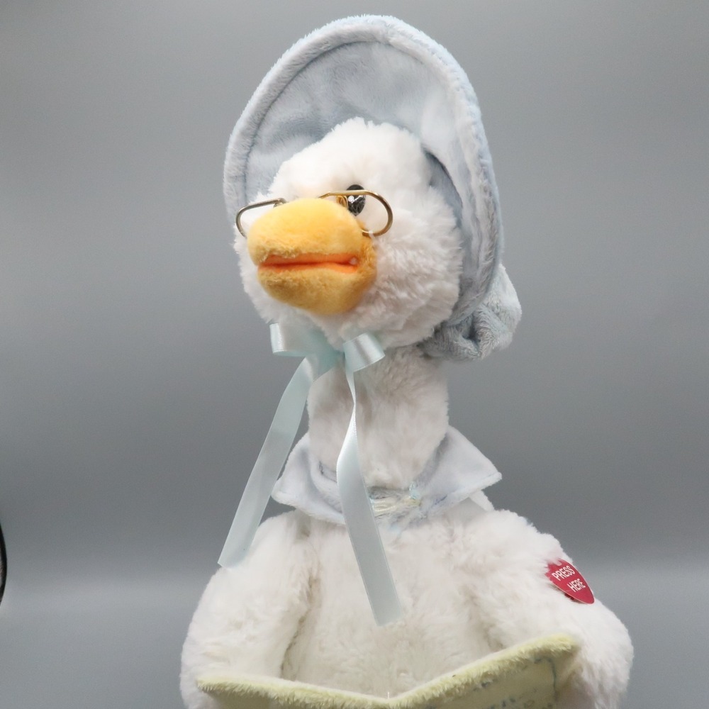 Cuddle Barn Mother Goose & Dragon Animated Story Talking Stuffed Plushโ Toy Lot